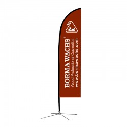 FLAG WITH BORMA LOGO